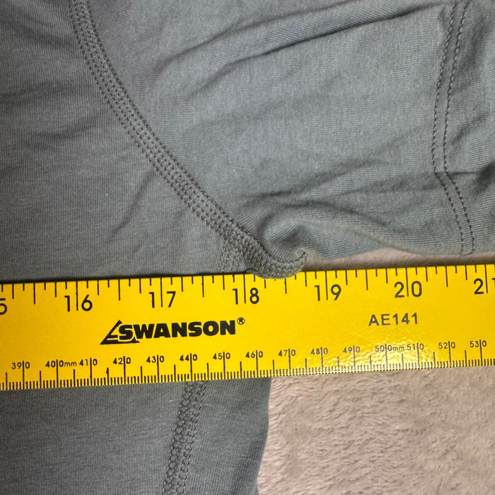 NWOT Ten Thousand Mens The Durable Shirt Slate Teal Heather Crew Neck T-Shirt S - Picture 6 of 7